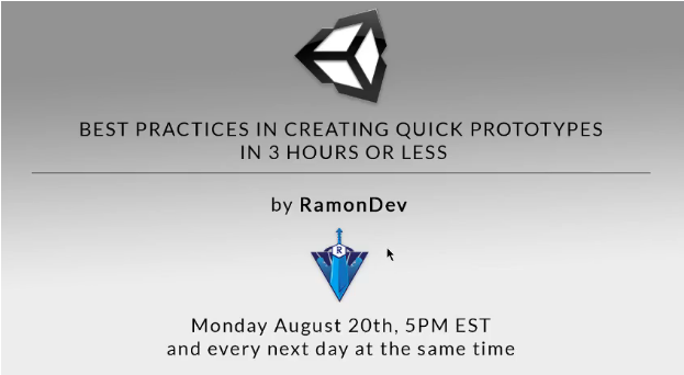 Project Tutorial: Best Practices in Creating Game Prototypes in 3 Hours Or Less