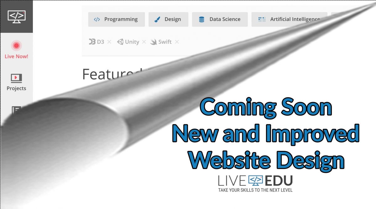 new LiveEdu website design 1