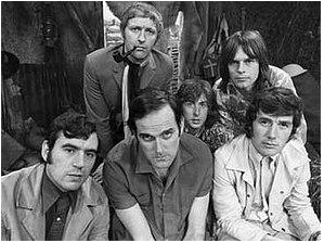 British surreal comedy group in the 1970s called Monty Python