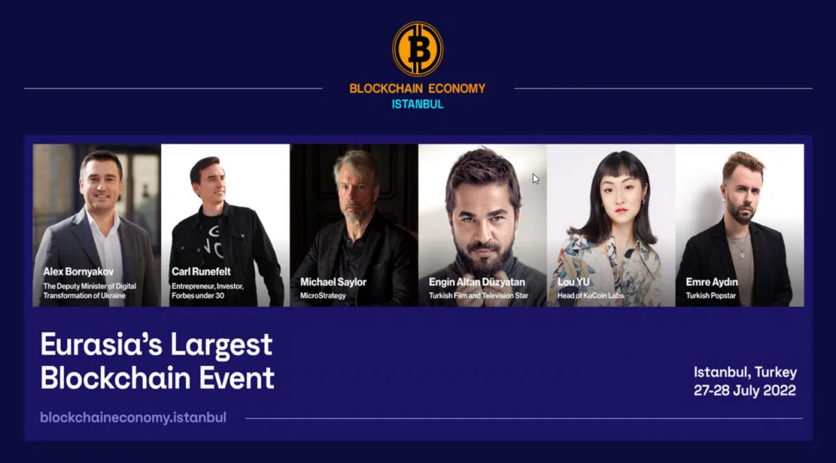Win a ticket to Istanbul Blockchain event 2022