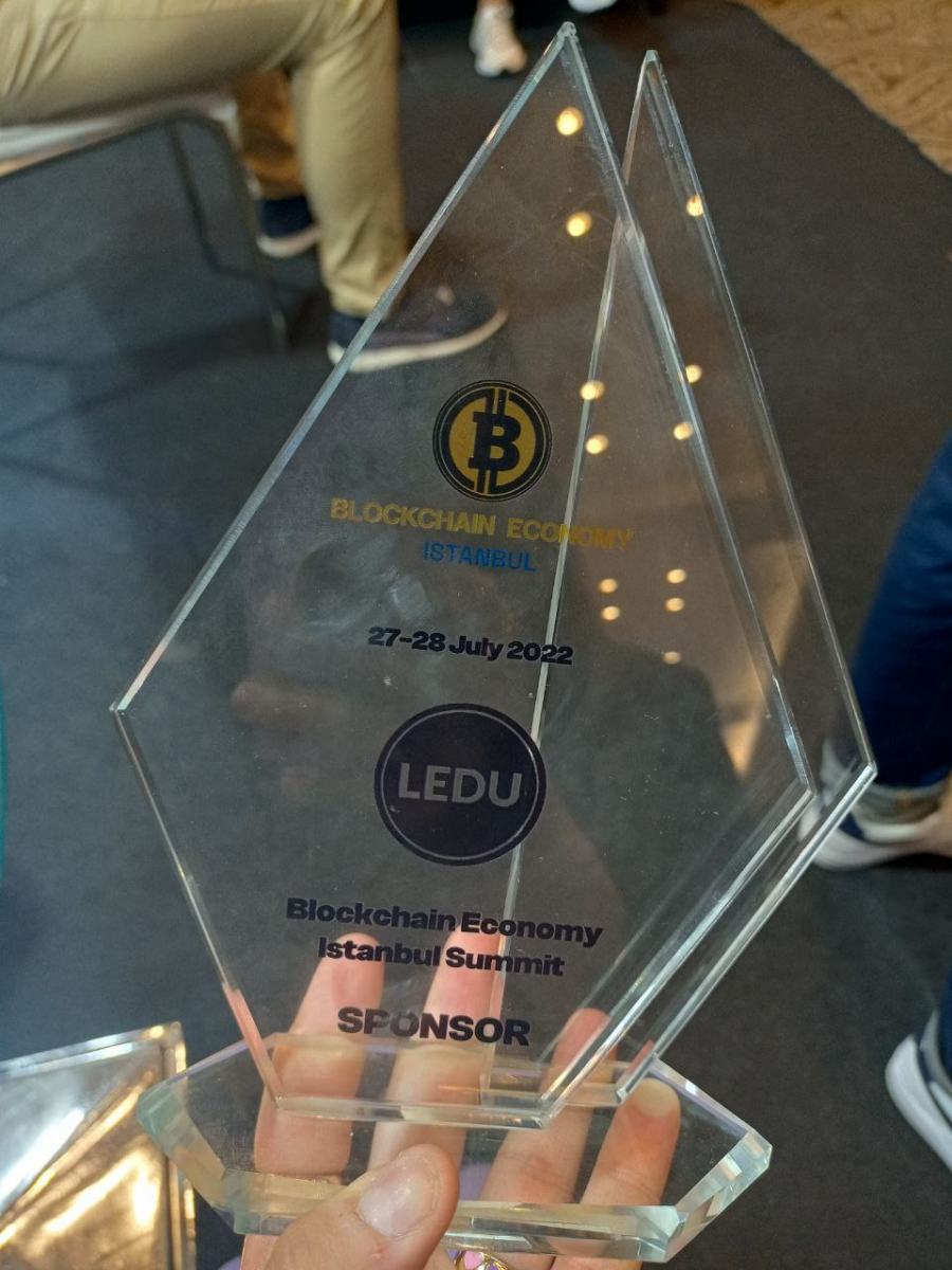 Education Ecosystem bags another award at a top Blockchain Event in Europe